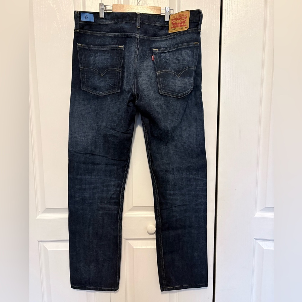 Levi's Men's 513 Classic Indigo Straight Jeans
